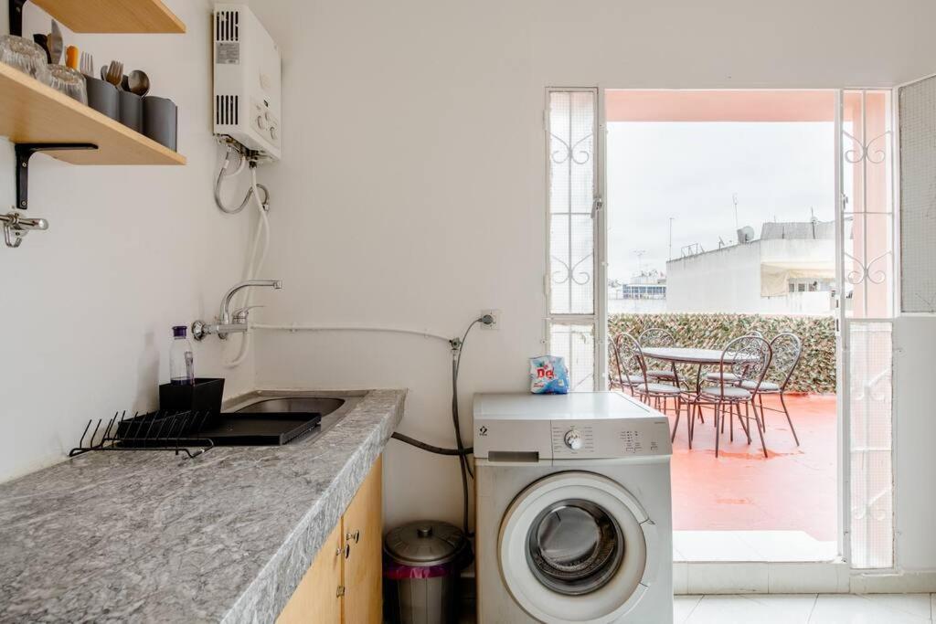 Appartement Arribat Center Mall-Grande Terasse Rabat Bagian luar foto