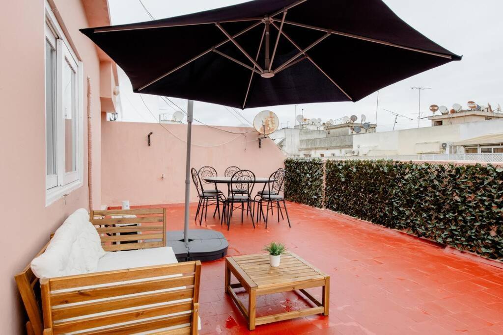 Appartement Arribat Center Mall-Grande Terasse Rabat Bagian luar foto